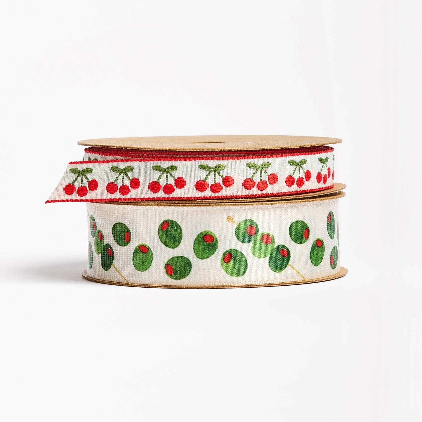 Cherry Woven Ribbon