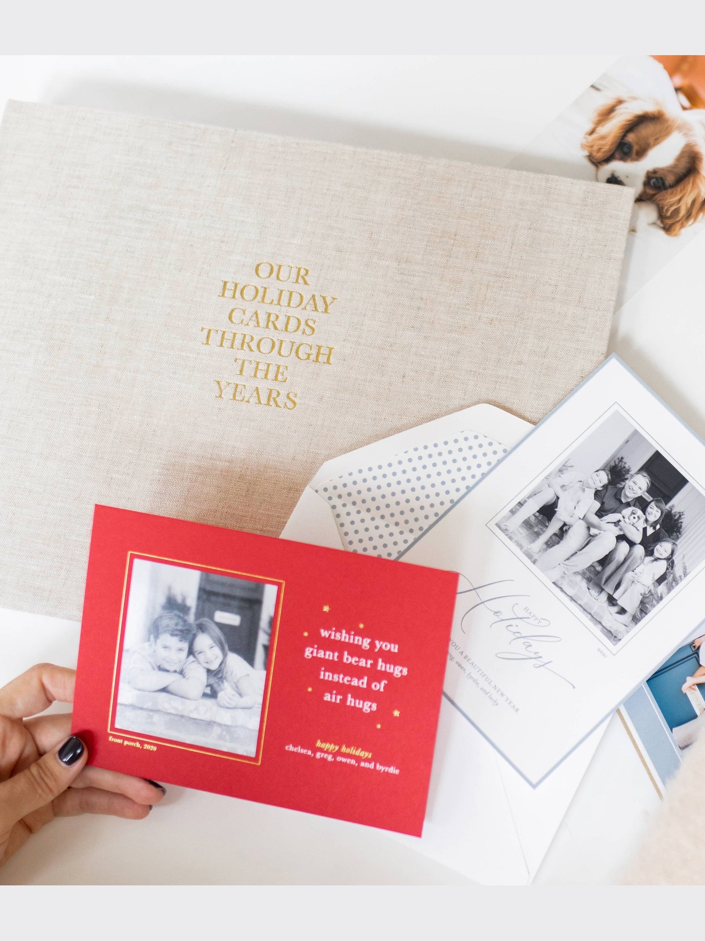 Holiday Card Book