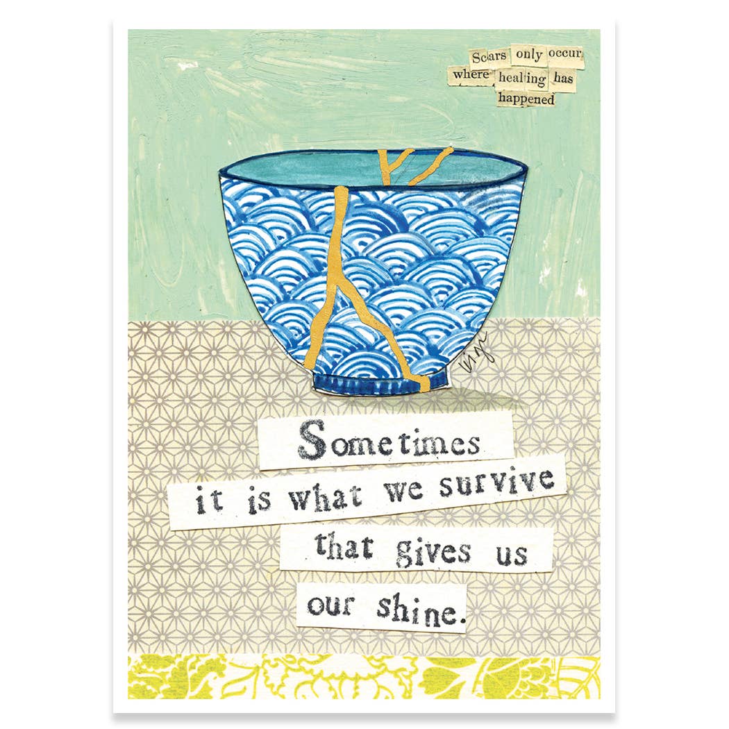 SURVIVE SHINE|CURLY GIRL SUPPORT CARD: None