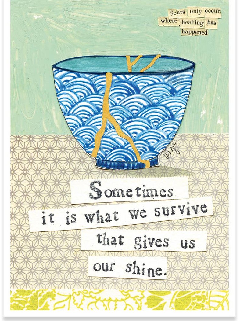 SURVIVE SHINE|CURLY GIRL SUPPORT CARD: None