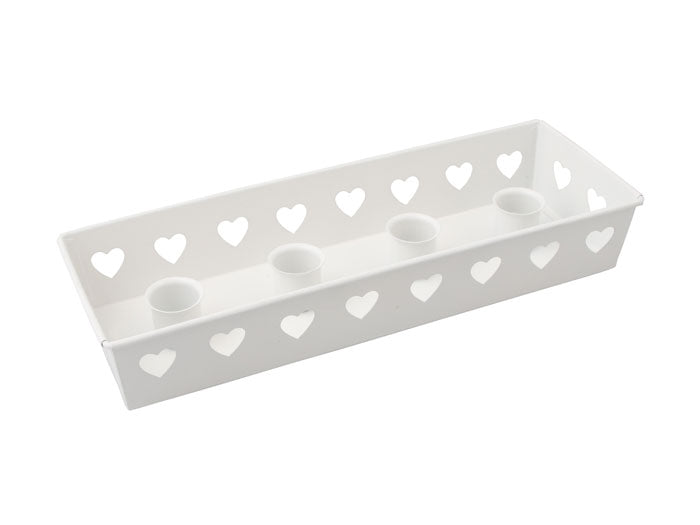 Swedish Advent Candle Tray (Red or White)
