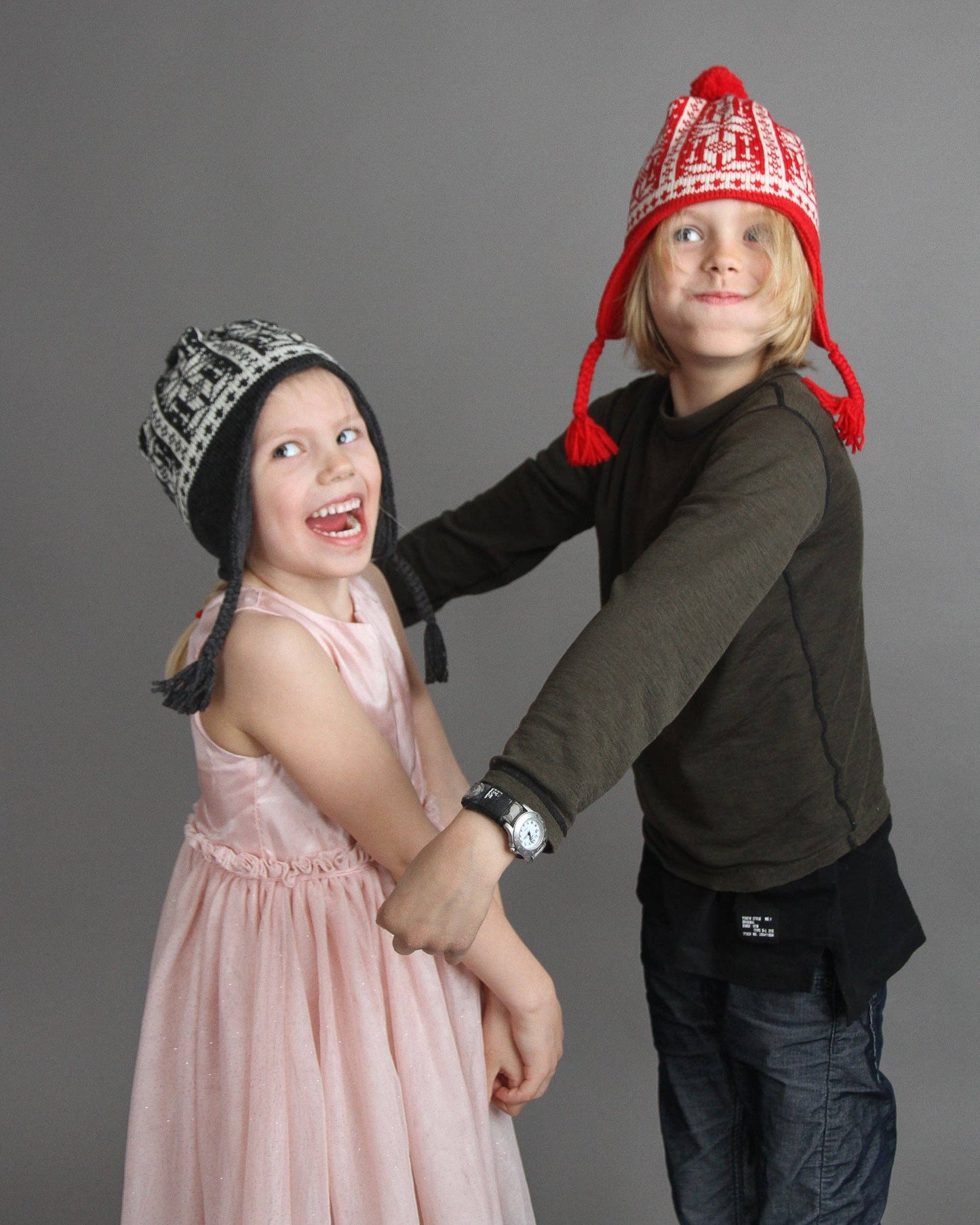 Ulriken Children's Hat: Red