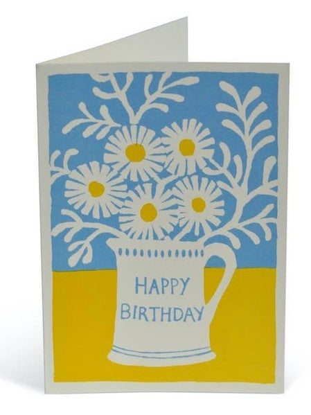 Card Daisies In A Mug