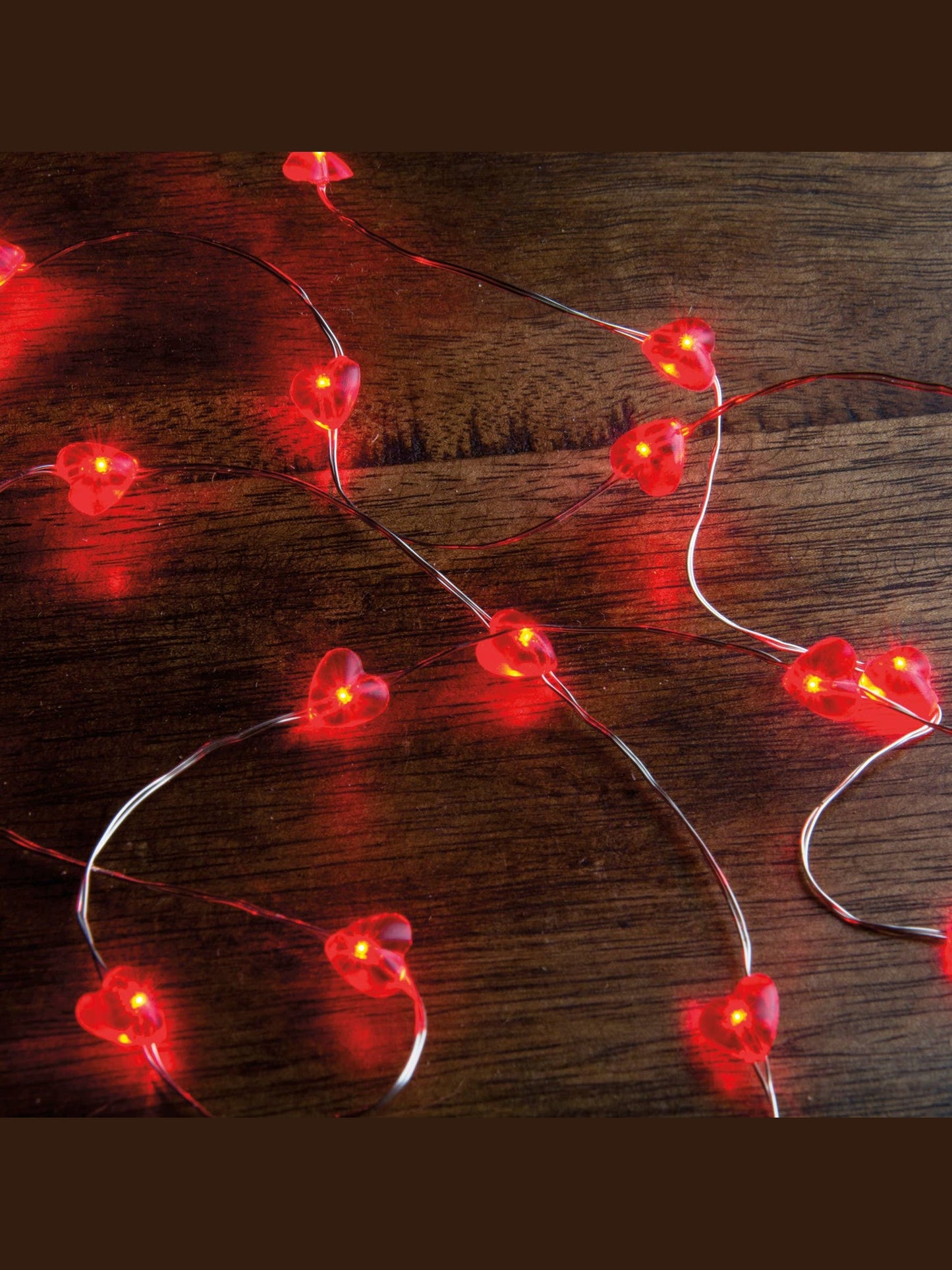 Hearts Wire Fairy Lights
