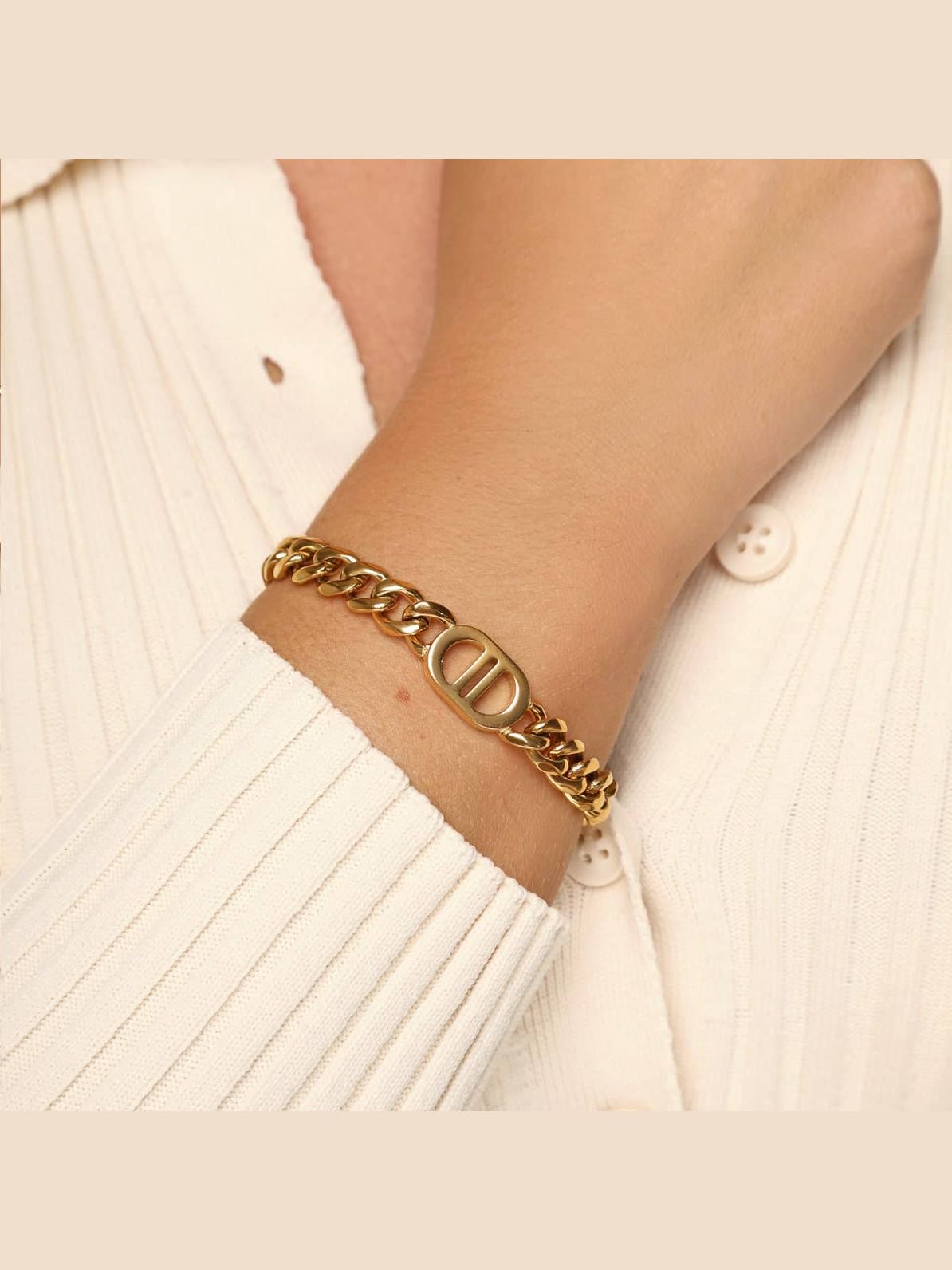 Prestige bracelet | 18k gold plated: Gold