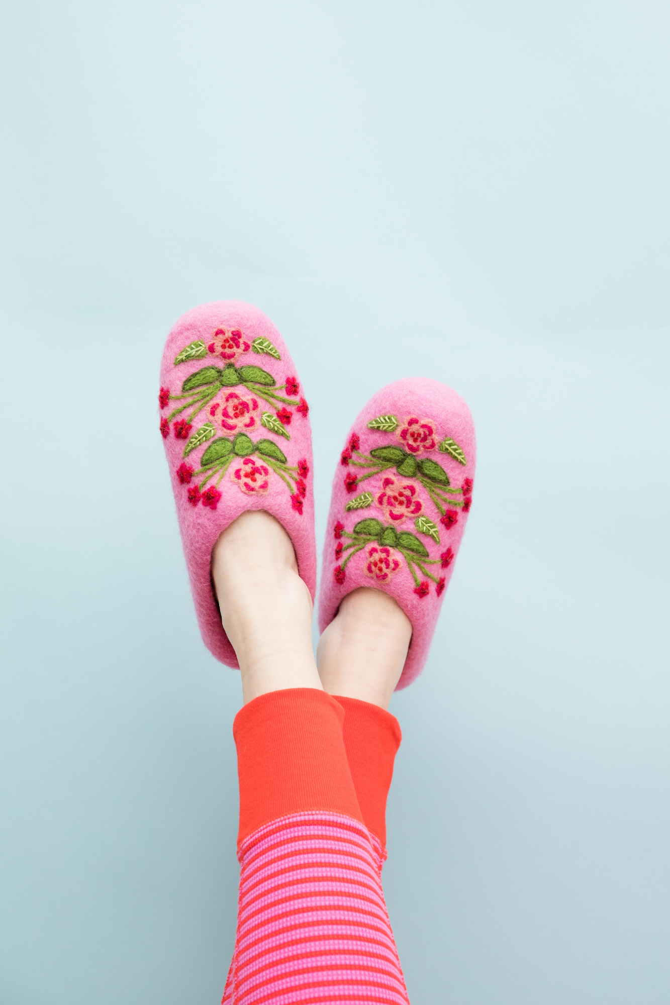 Secret Garden Slippers Pink