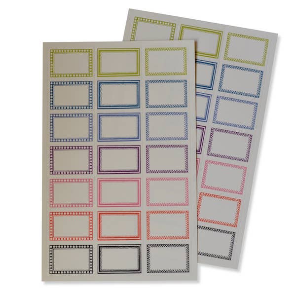 42 Medium Self-Adhesive Labels No. 2