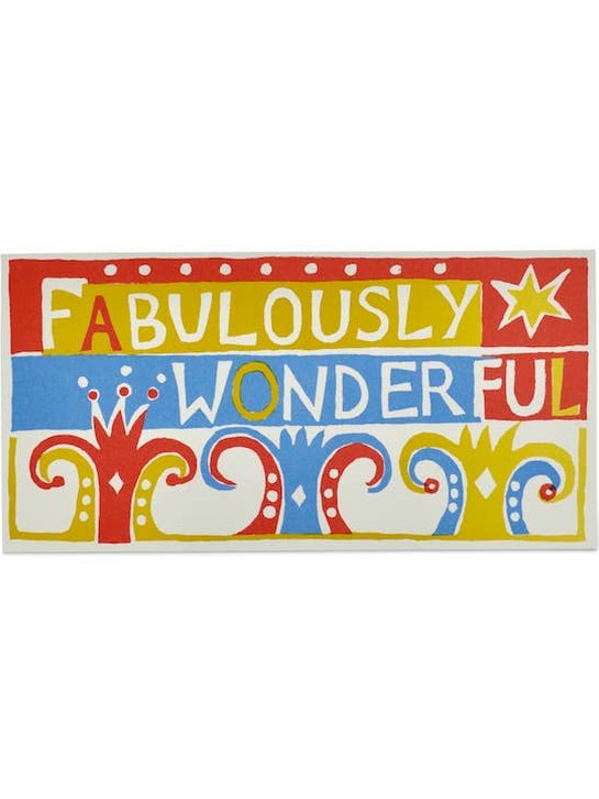 Long Card Fabulously Wonderful