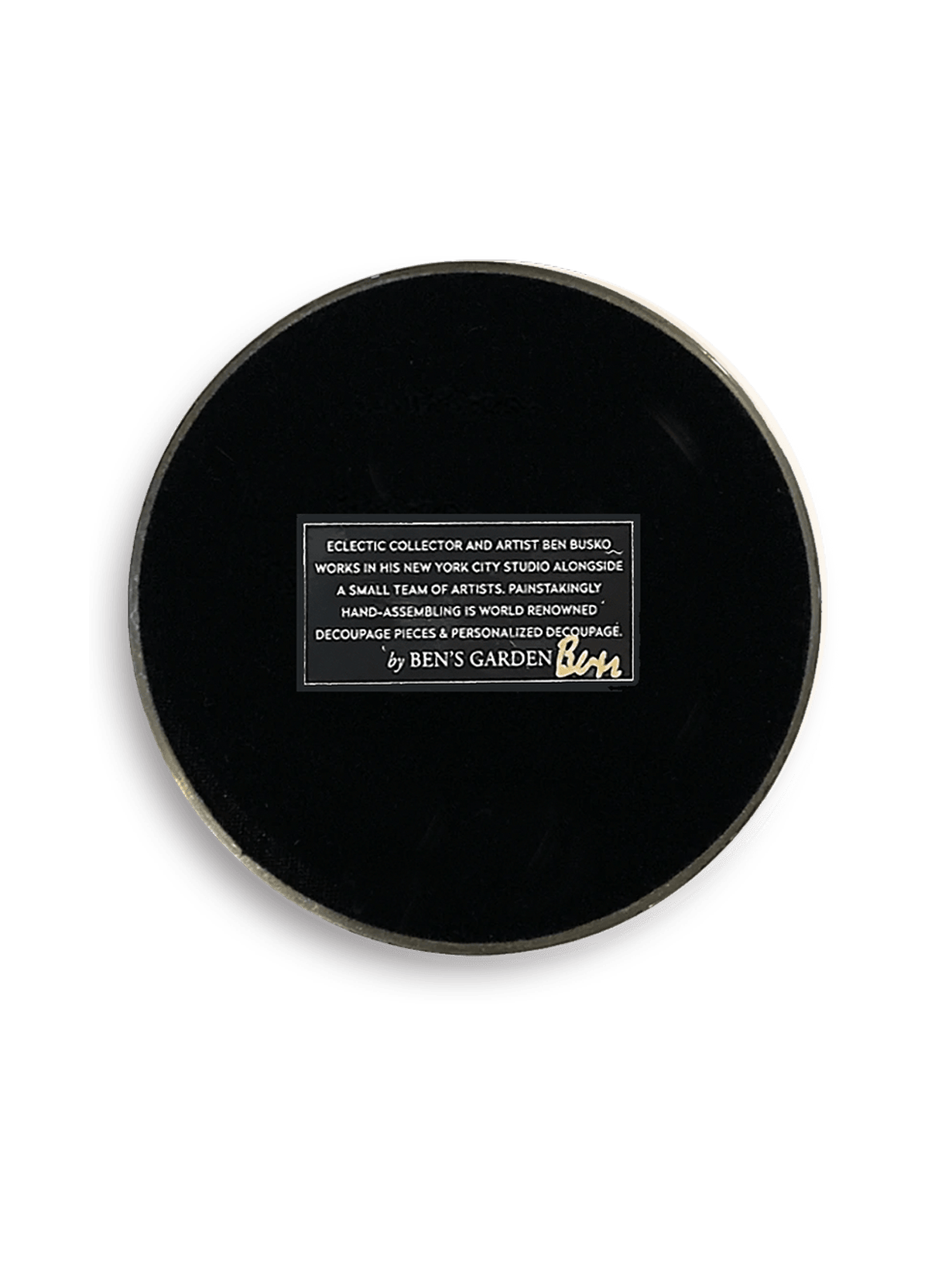 Sunflower No.3 French Crystal Dome Paperweight