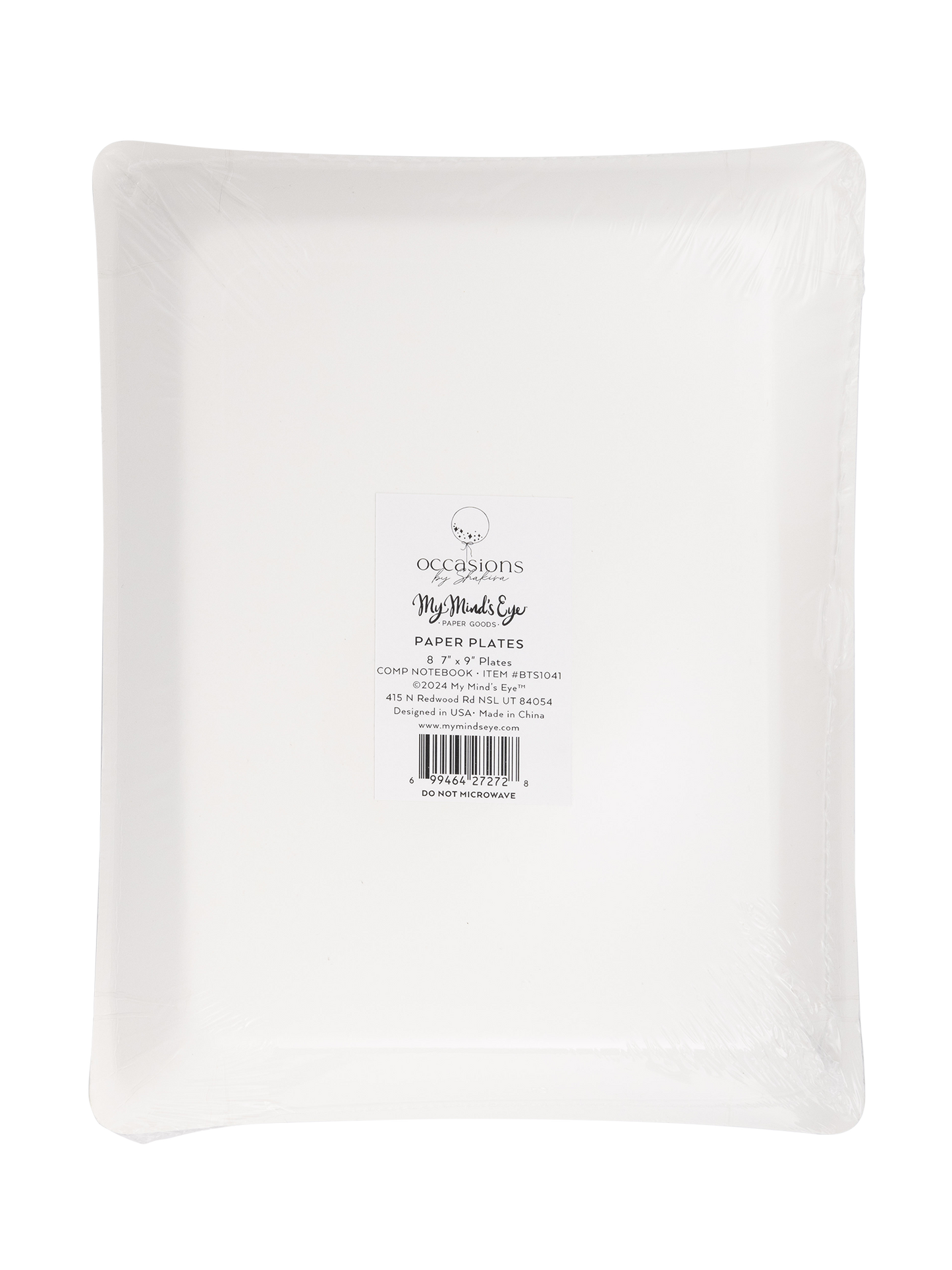 Composition Notebook Plate