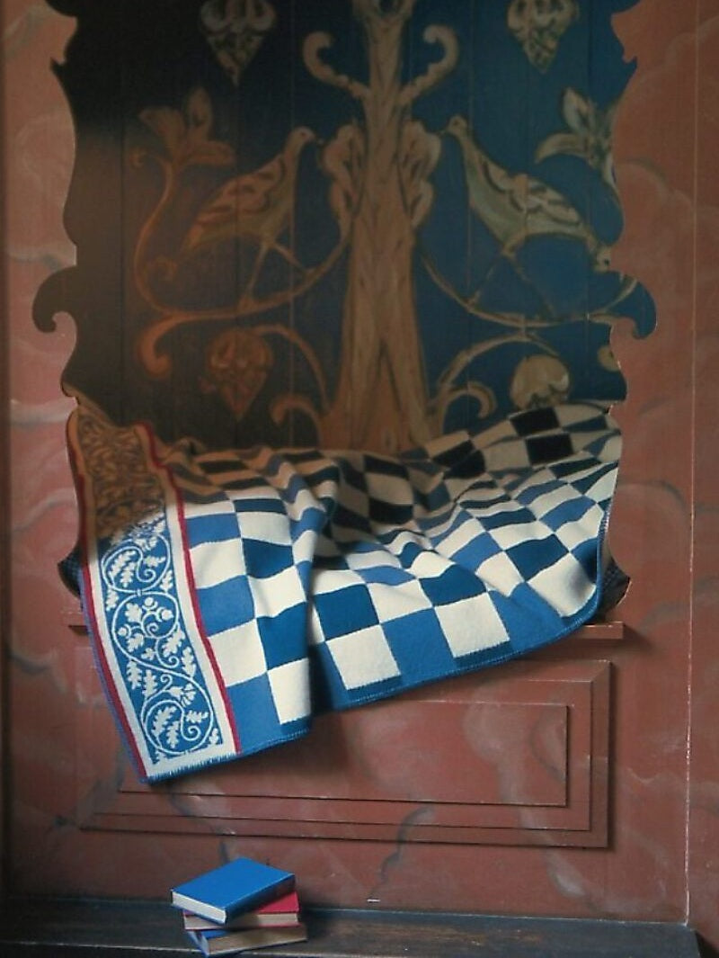 Oleana Blanket, 201-B Blue