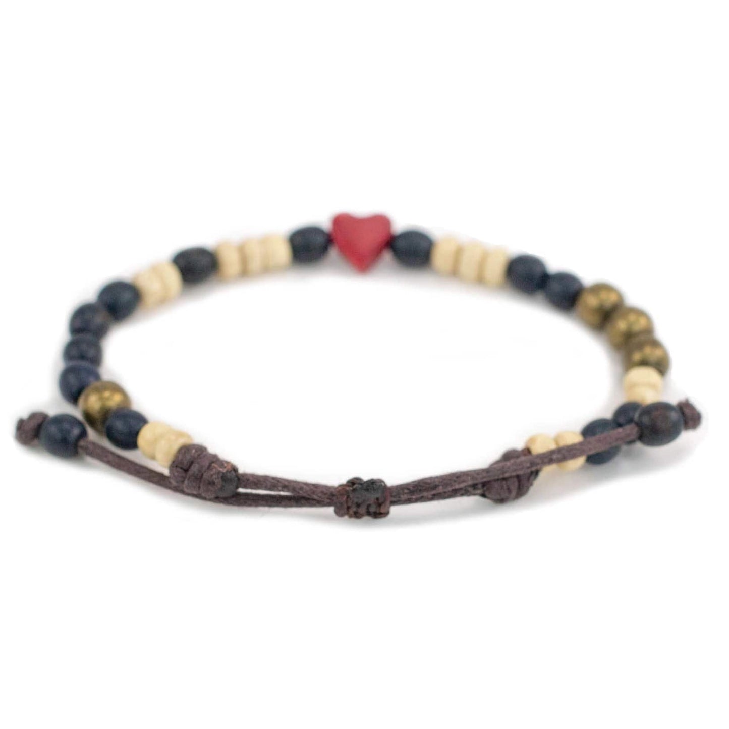 Tagua Heart Bracelet