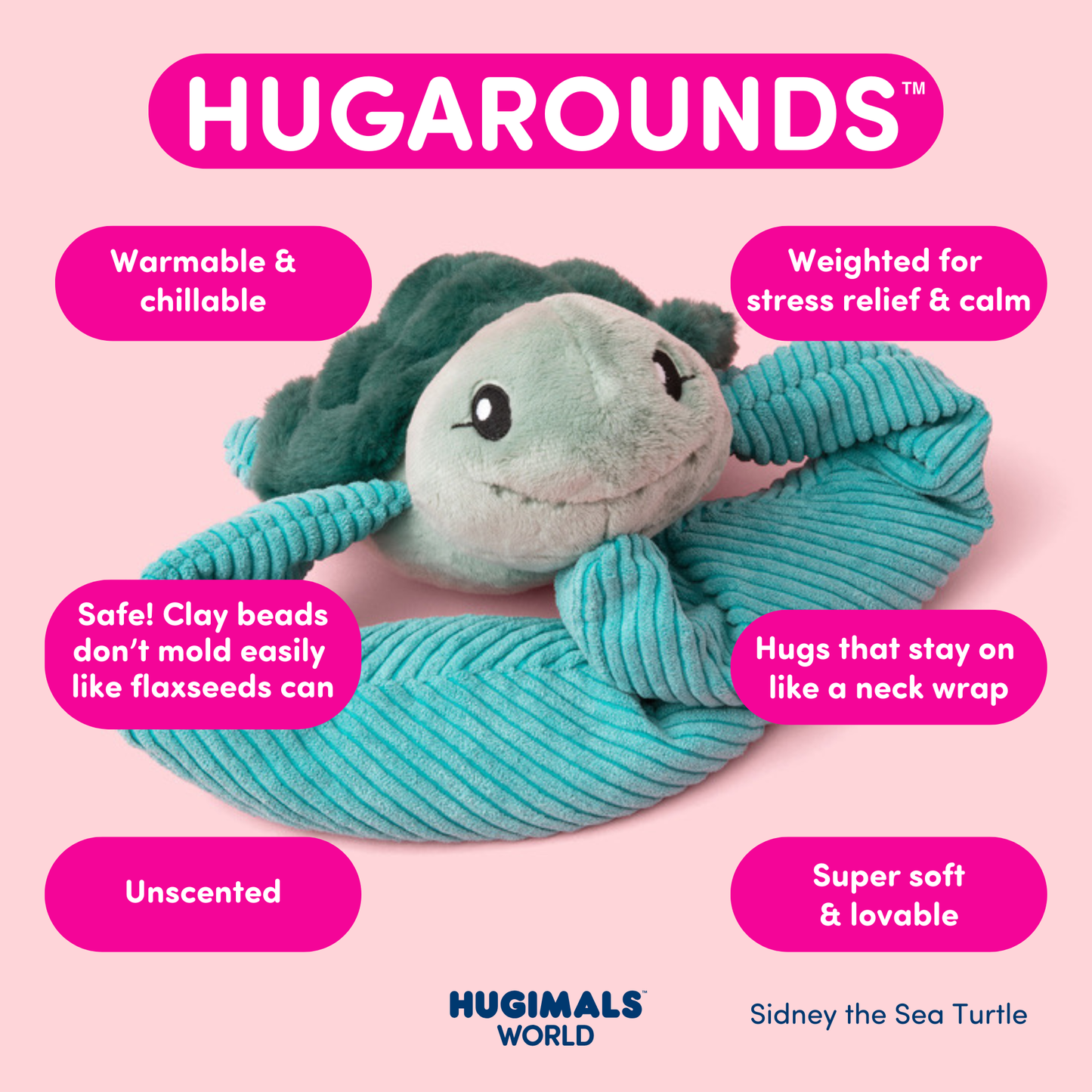 New! Hugarounds Sidney the Sea Turtle