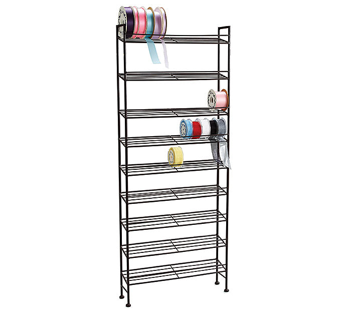 Black Metal Ribbon Rack (PICK UP ONLY)