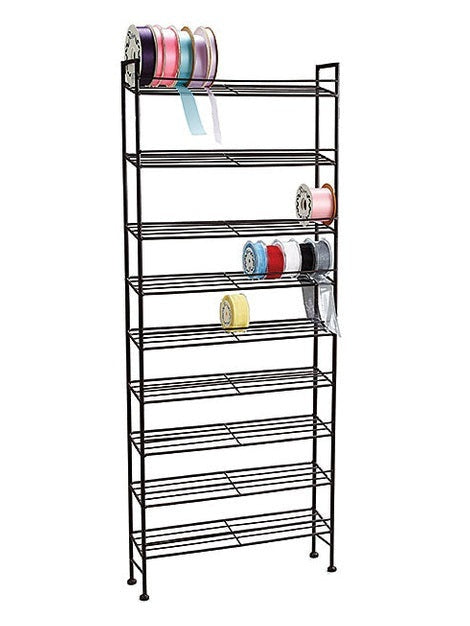 Black Metal Ribbon Rack (PICK UP ONLY)