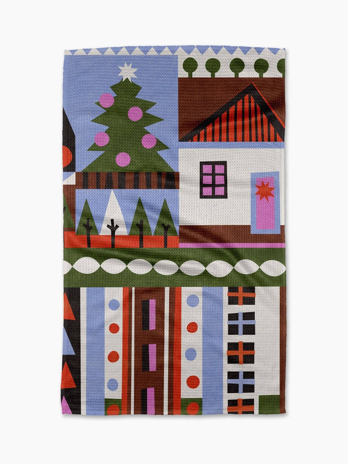 Scandi Cottage Tea Towel