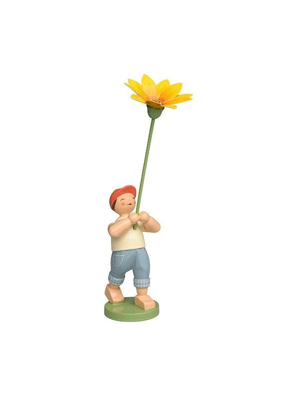 Boy with Gazania by Went & Kuhn