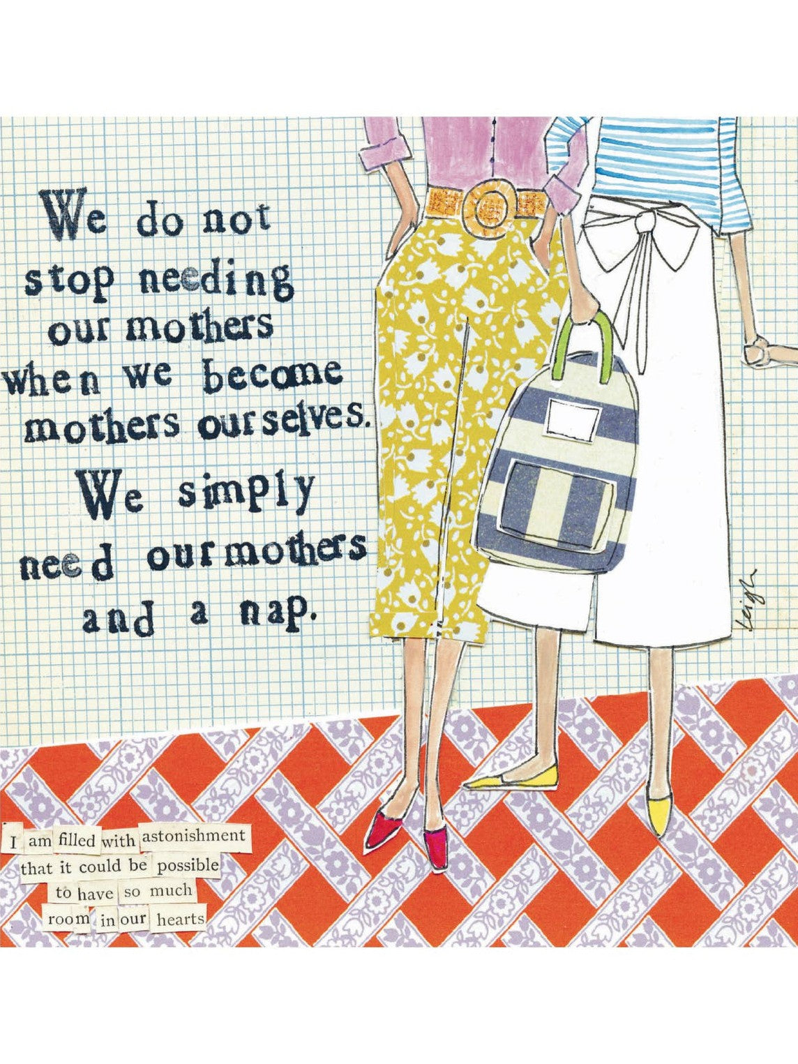 MOTHERS AND A NAP | CURLY GIRL EVERYDAY CARD: None