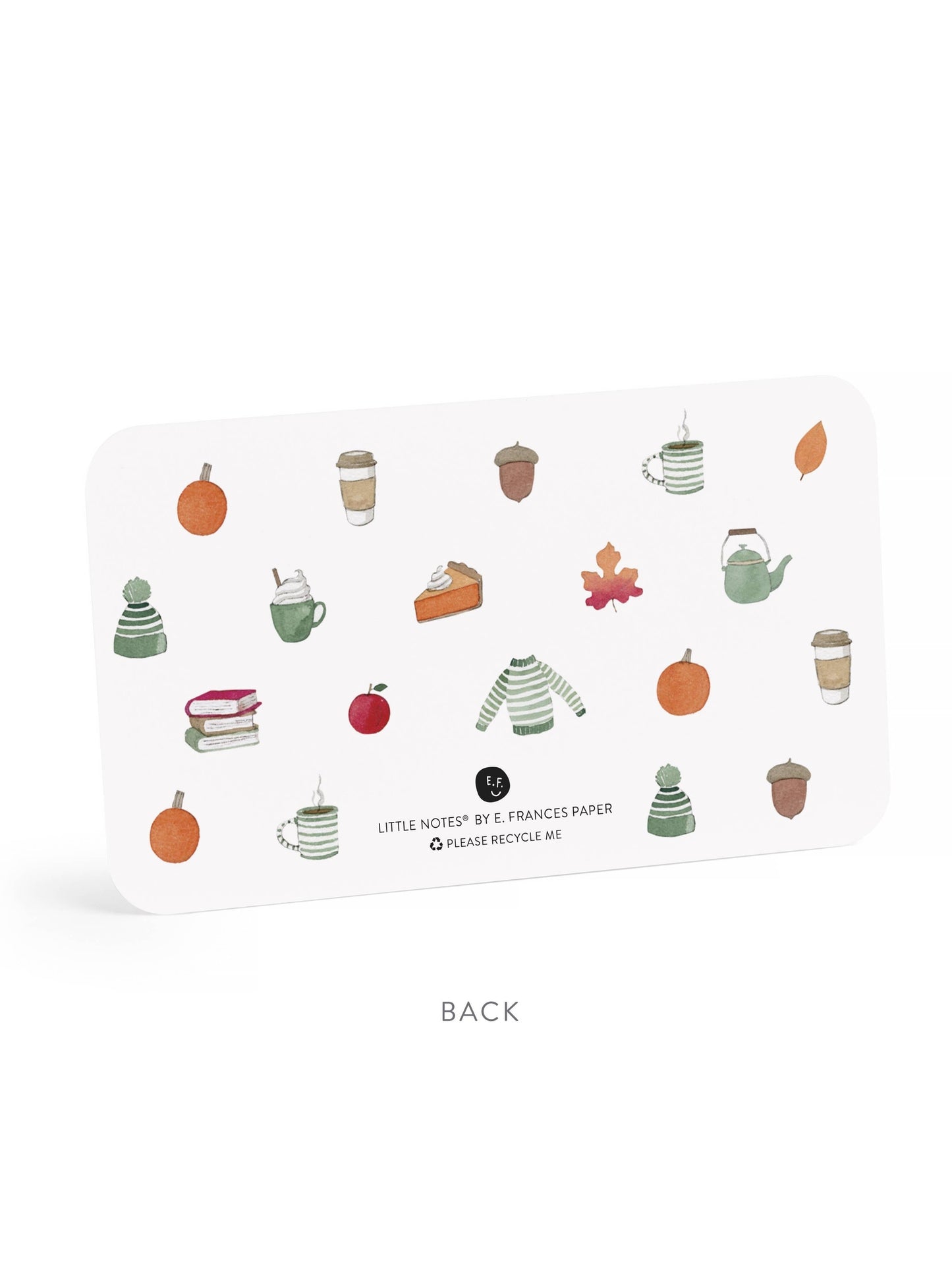 Crisp & Cozy Little Notes® | Fall & Autumn Mini Notecards
