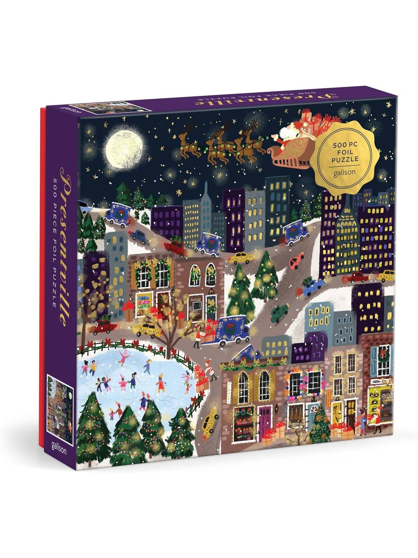 Joy Laforme Presentville 500 Piece Foil Puzzle