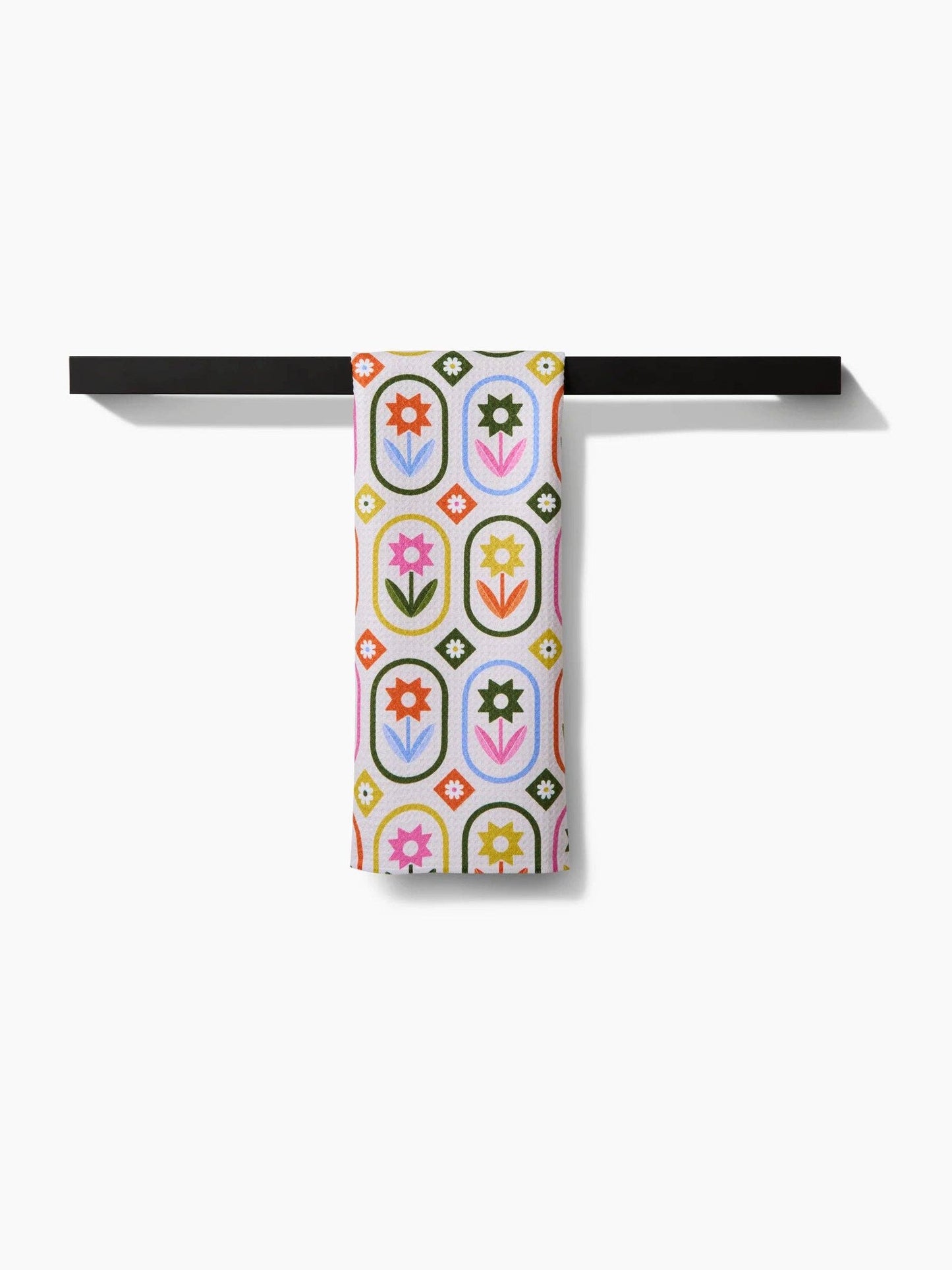 Petal Patchwork Tea Towel