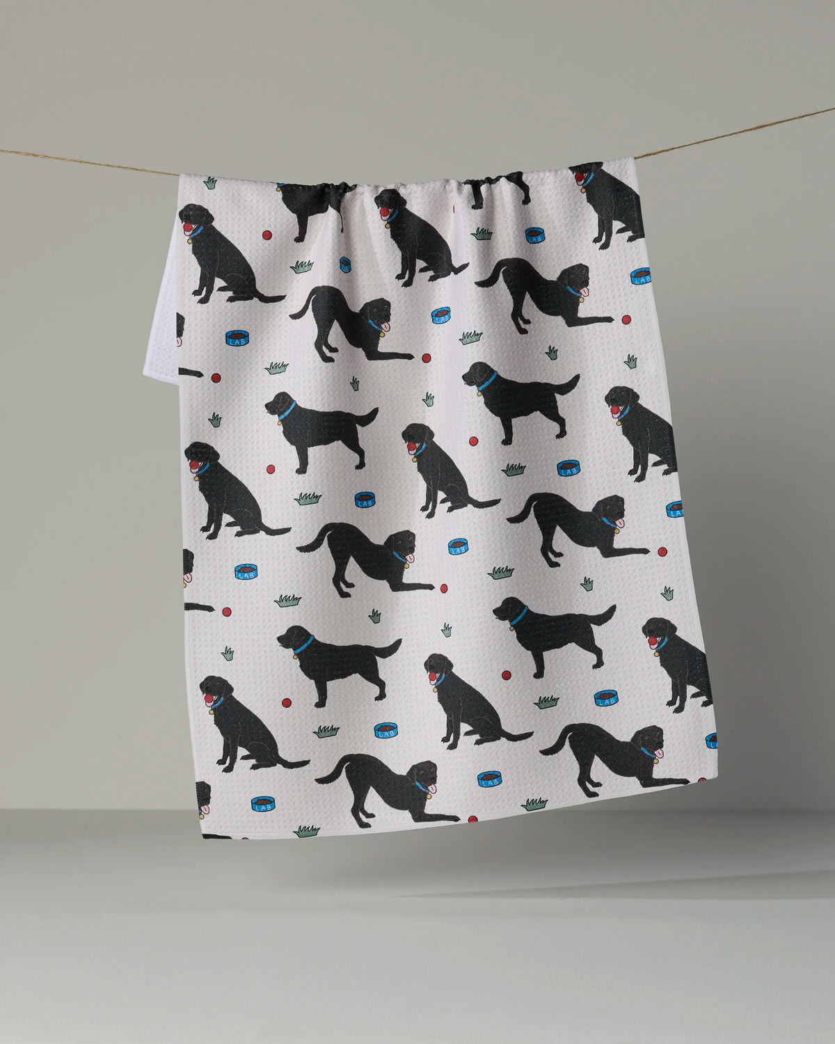 Lab Pals Tea Towel