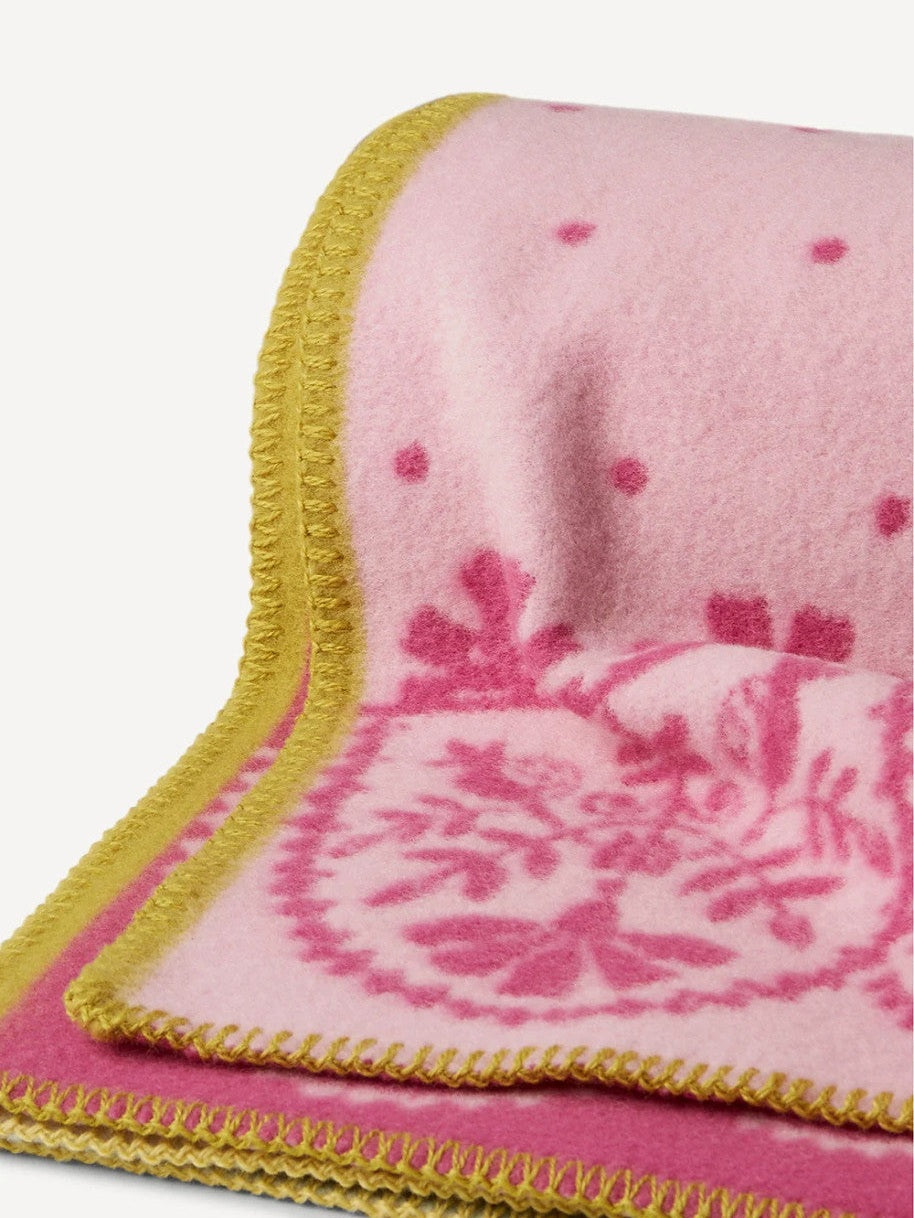 Oleana Lap/Baby Blanket, 208-V Light Pink