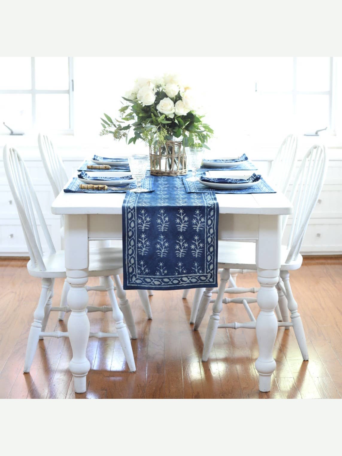 Table Runner Lawrence Indigo