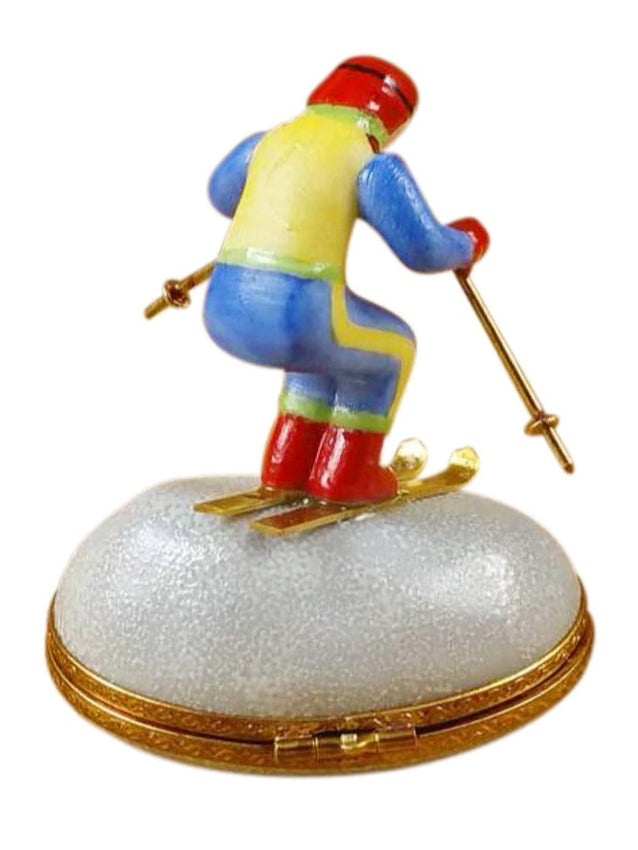 Rochard "Skier On Mountain" by Limoges