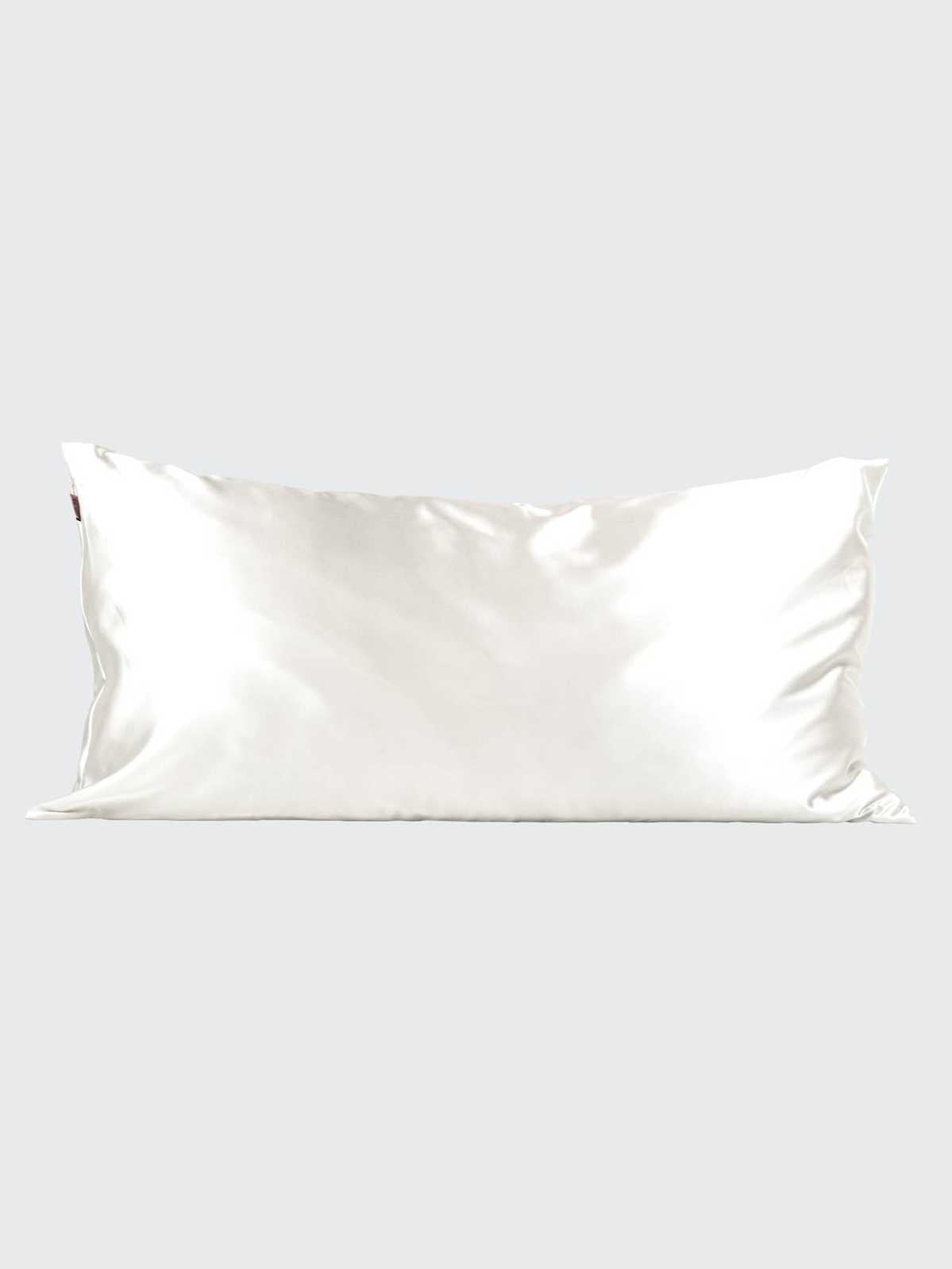 Satin King Pillowcase - Ivory