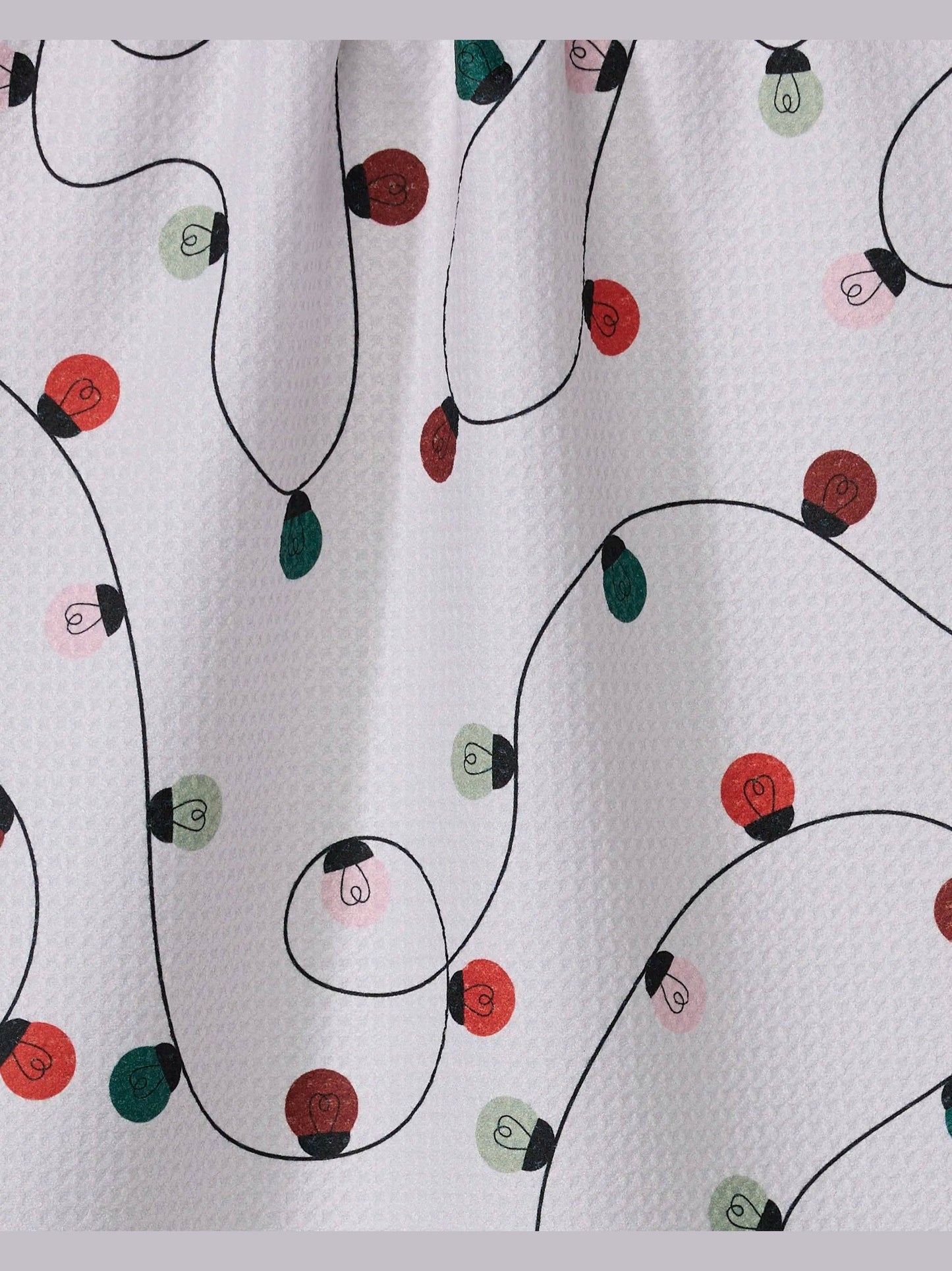 Holiday Lights Tea Towel