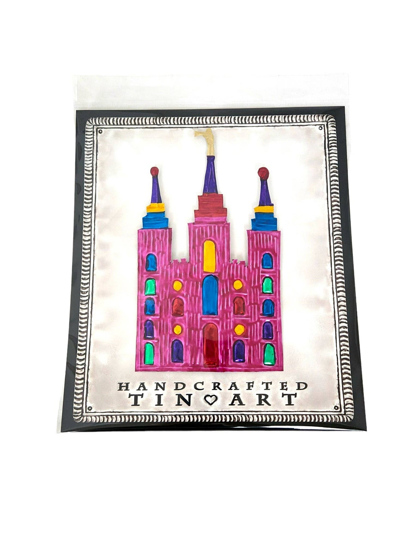 Tin Salt Lake Tabernacle - Colorful Finish