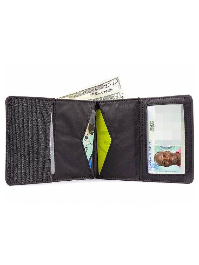 Super Skinny Bifold Wallet - Black