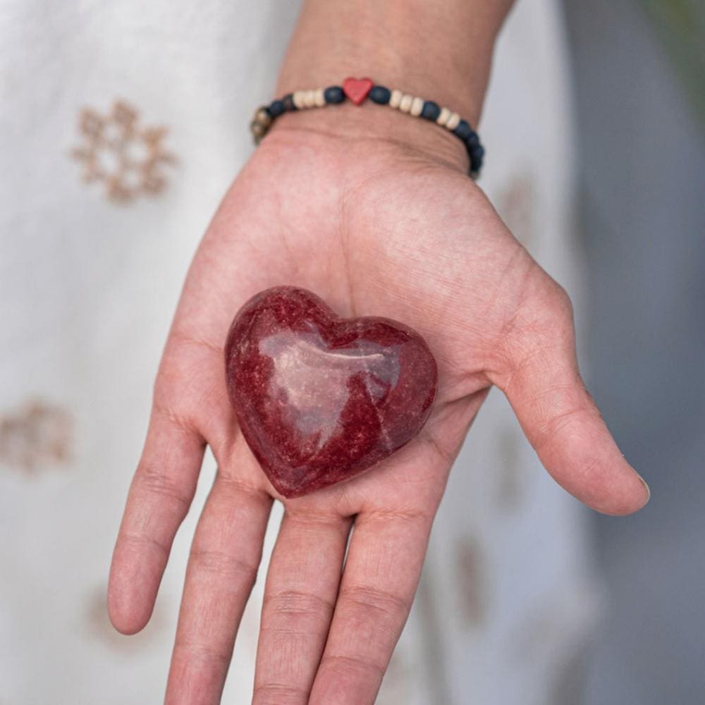 Tagua Heart Bracelet