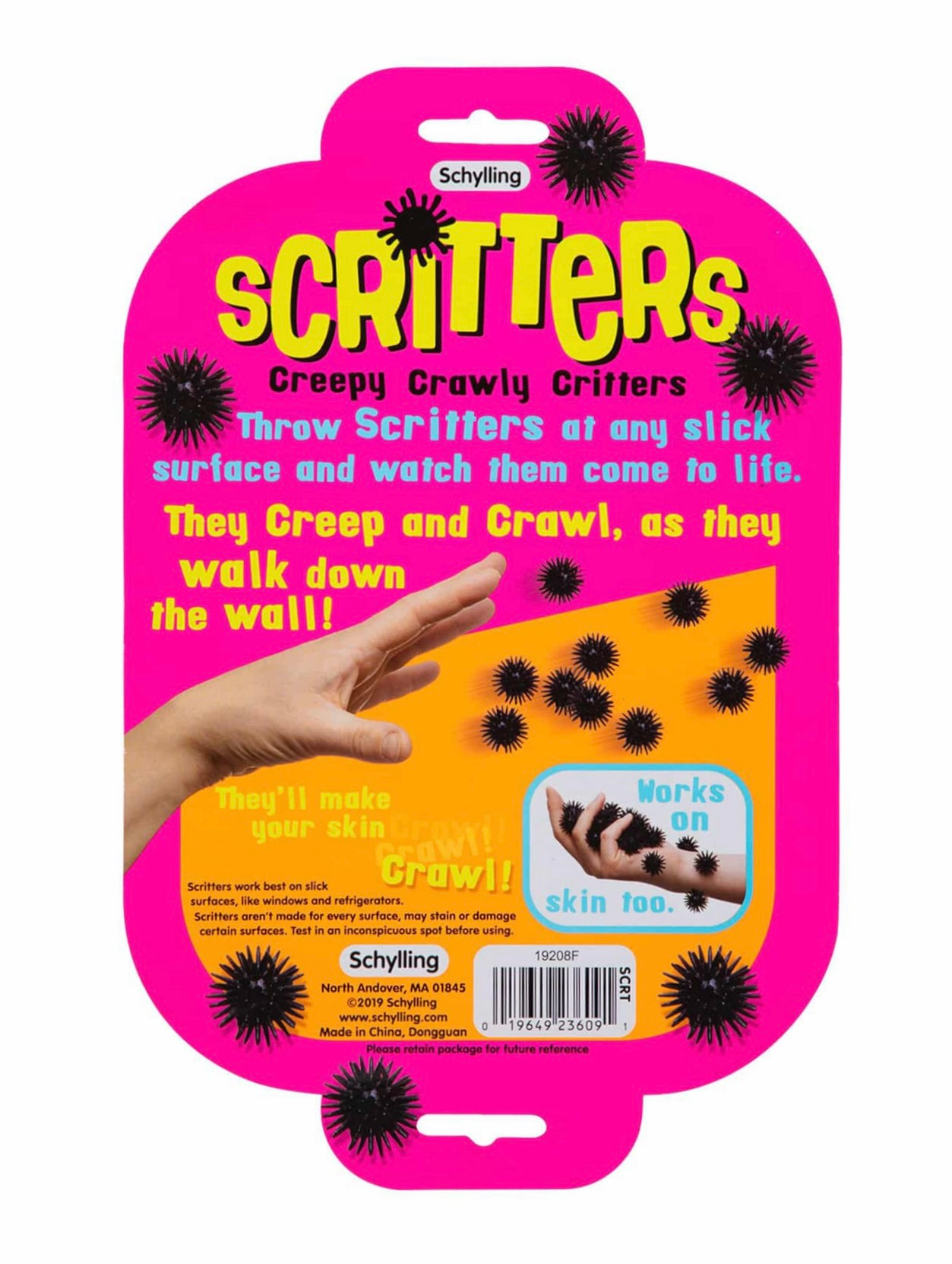 Creepy Crawly Scritters