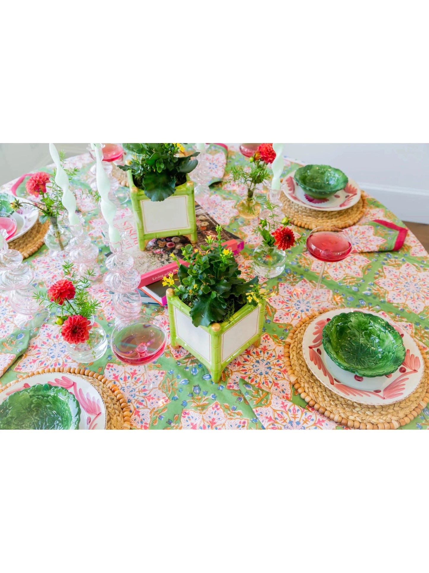 Cabana Tablecloth, Pretty in Pink