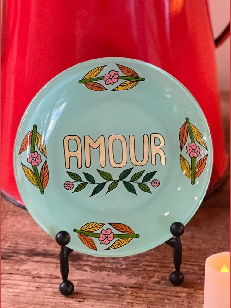 Parisian Amour Plate