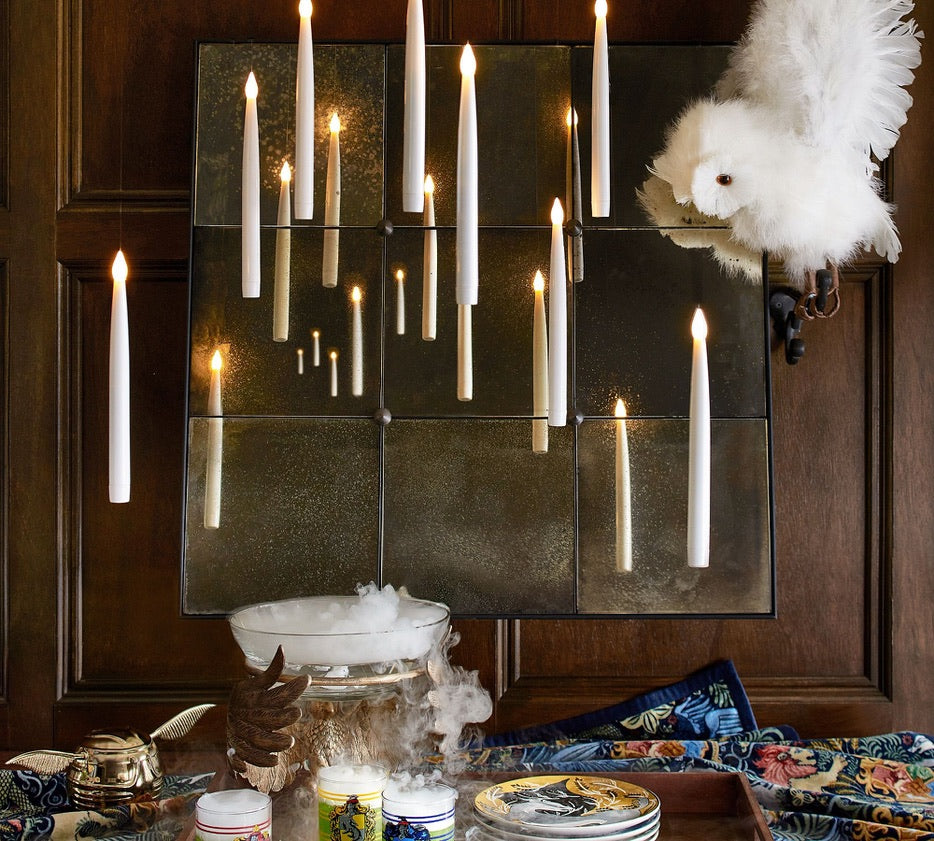 Floating Flickering Candles with Magic Wand