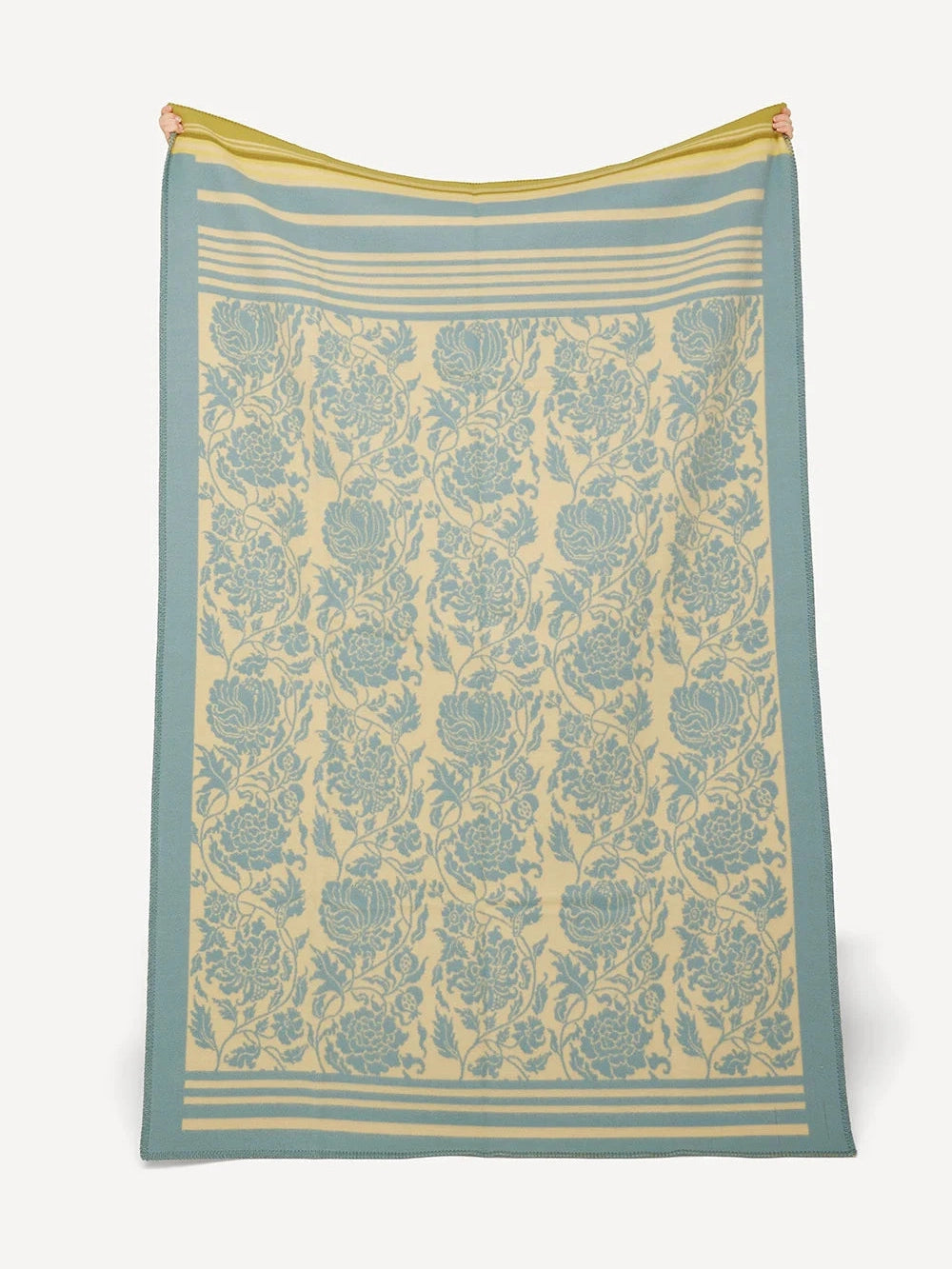 Oleana Blanket, 203-F Light Blue
