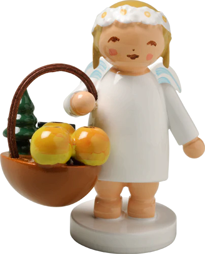 Wendt & Kuhn Angel with Basket of Apples