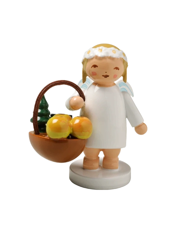 Wendt & Kuhn Angel with Basket of Apples