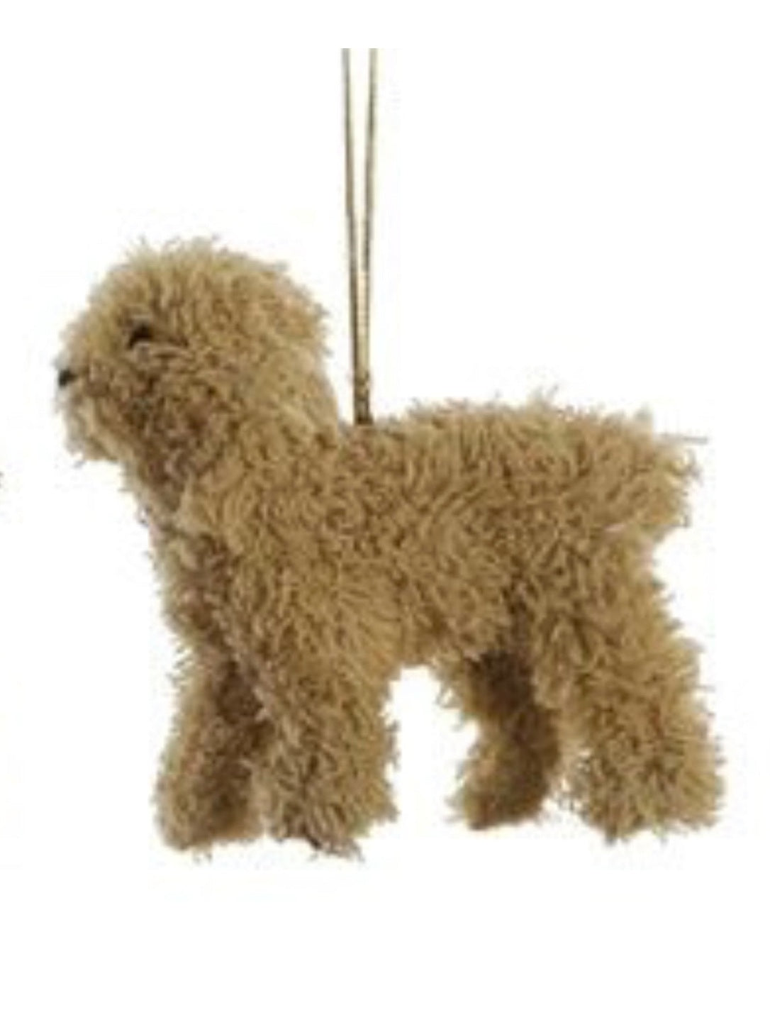 Furry Doodle Dog Ornament