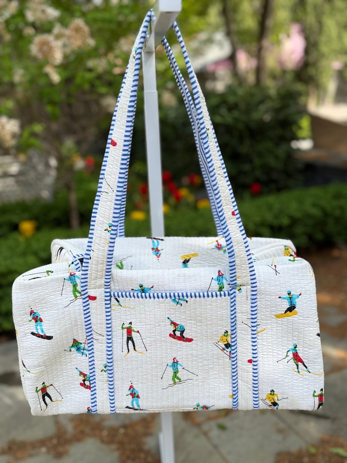 Quilted Ski Duffel Bag