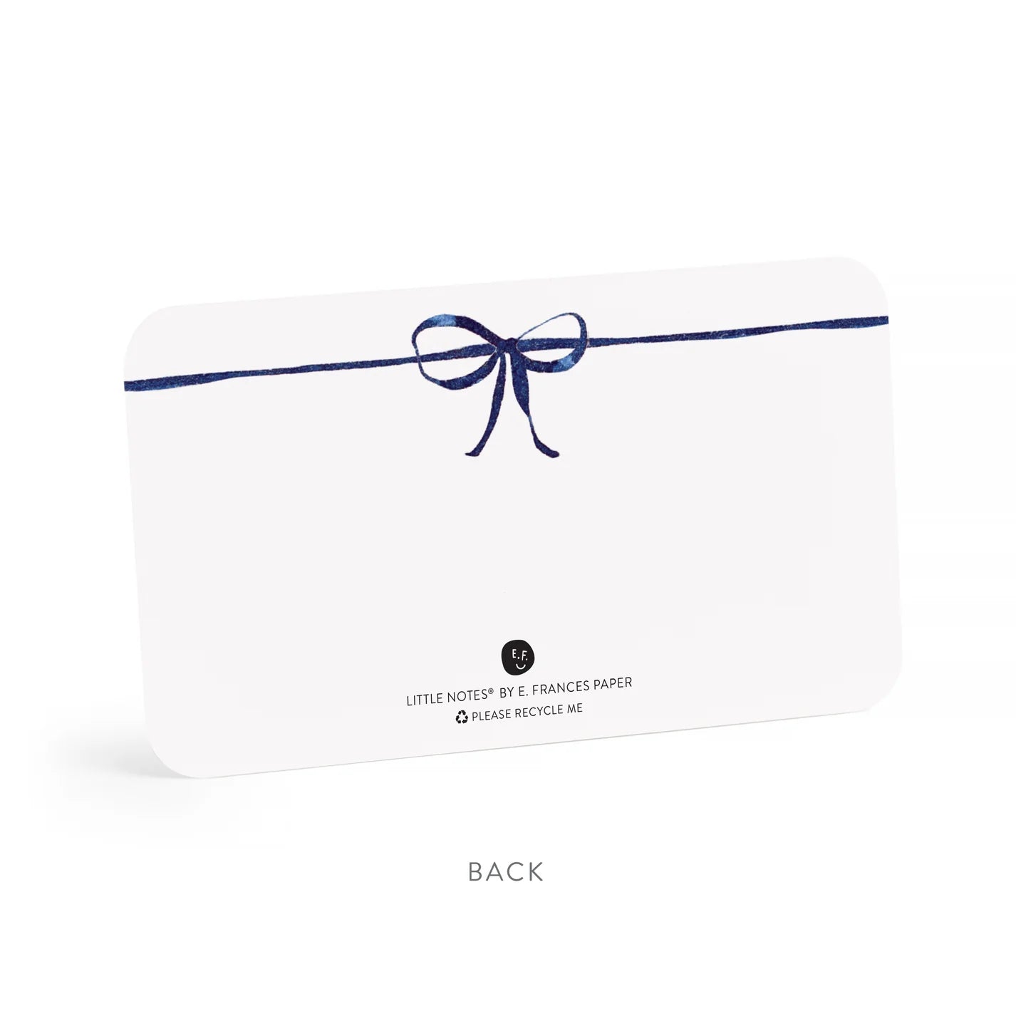 E. Frances Navy Bow Little Notes®