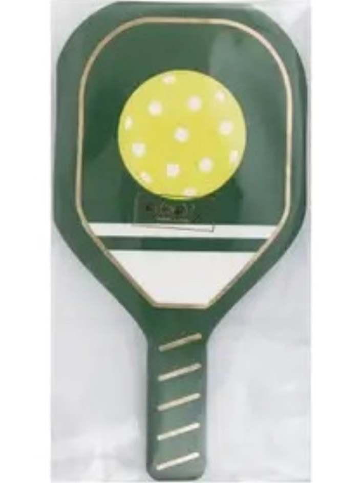 Green Pickleball Paddle Napkin