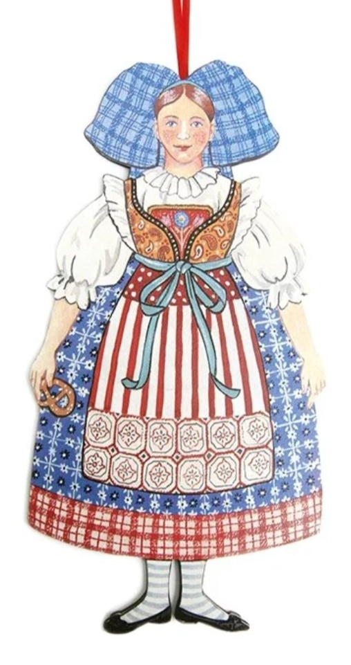Hanging Alsatian Kelsch headdress