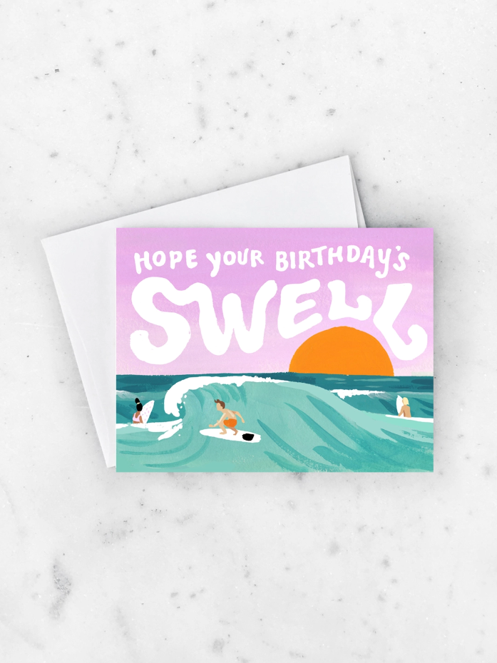 Idlewild Co. Swell Birthday Card