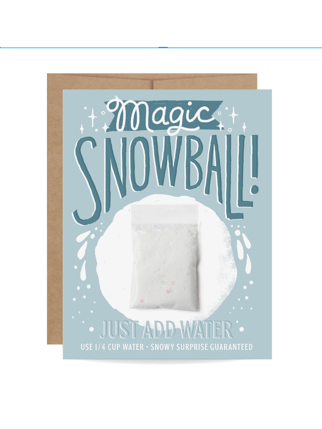 Magic Snowball - Holiday Card