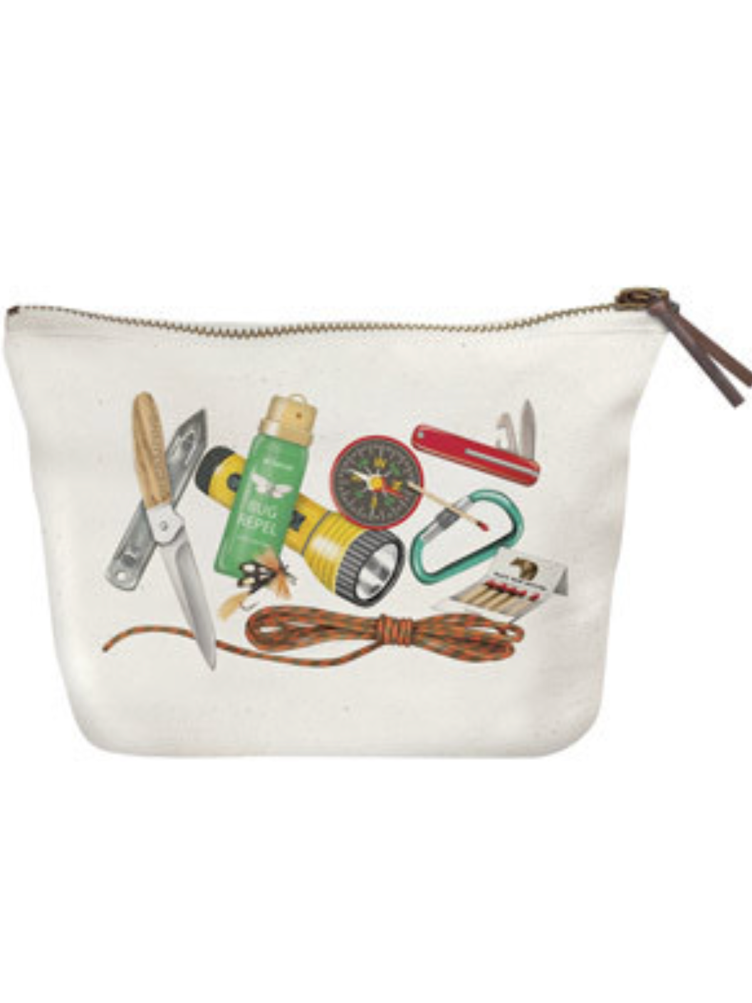 Mary Lake Thompson Survival Canvas Pouch