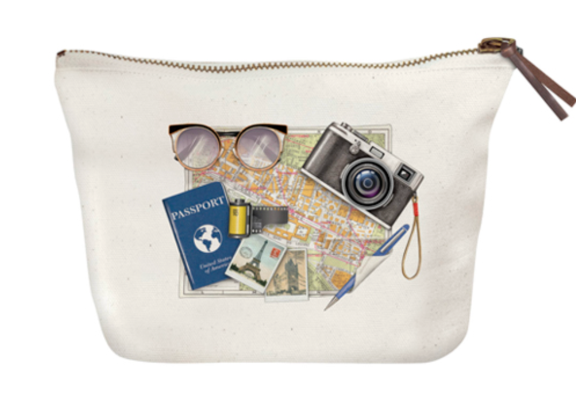 Mary Lake Thompson Traveling Canvas Pouch